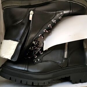 Nine West combat boots